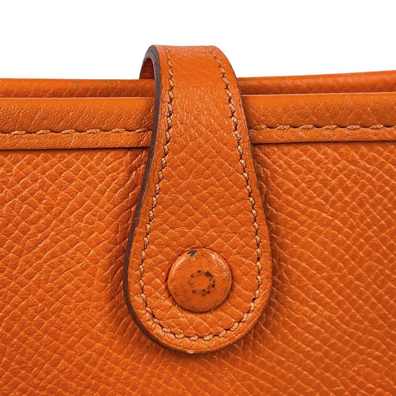 Hermes Evelyn TPM Amazon Pochette Mini Perforated Shoulder Bag Vaux Epson Hu