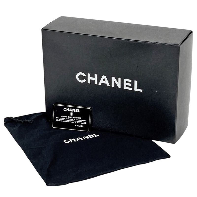 Chanel Matelasse Single Flap Chain Shoulder Bag Coco Mark Push Lock Shoulder