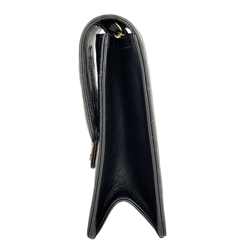 Chanel Matelasse Single Flap Chain Shoulder Bag Coco Mark Push Lock Shoulder