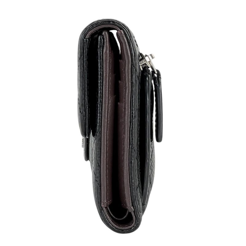 Chanel Coco Mark Trifold Wallet Matelasse Classic Small Flap Wallet Trifold