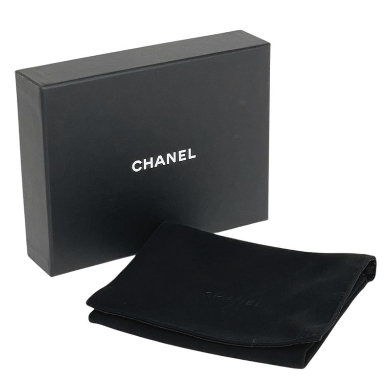 Chanel Coco Mark Trifold Wallet Matelasse Classic Small Flap Wallet Trifold