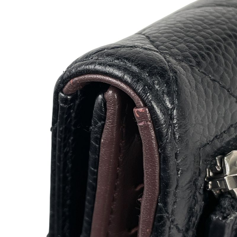 Chanel Coco Mark Trifold Wallet Matelasse Classic Small Flap Wallet Trifold