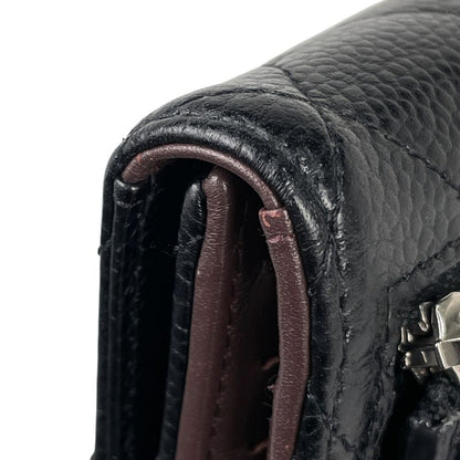 Chanel Coco Mark Trifold Wallet Matelasse Classic Small Flap Wallet Trifold