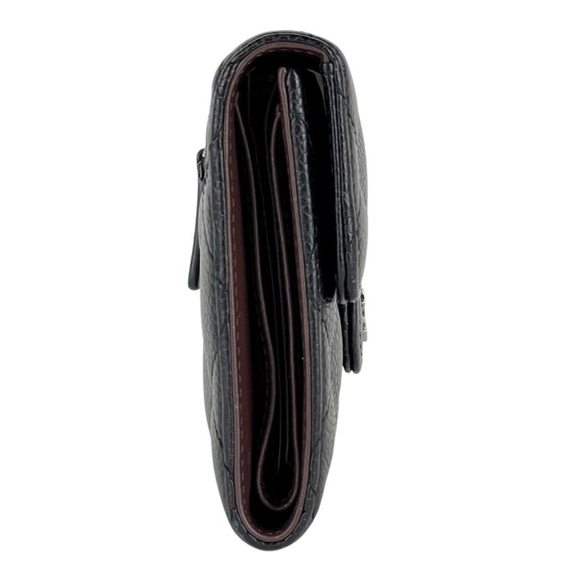 Chanel Coco Mark Trifold Wallet Matelasse Classic Small Flap Wallet Trifold