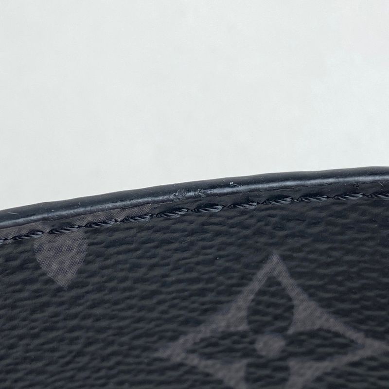 Louis Vuitton Santure LV Circle Reversible Belt Monogram Eclipse Noir Black