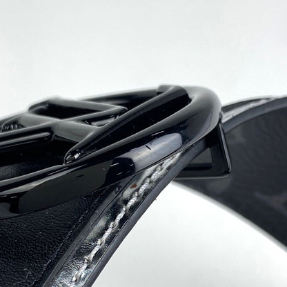 Louis Vuitton Santure LV Circle Reversible Belt Monogram Eclipse Noir Black