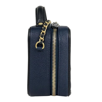 Chanel Coco Mark Chain Shoulder Bag CC Filigree 2WAY Vanity Bag Shoulder Bag