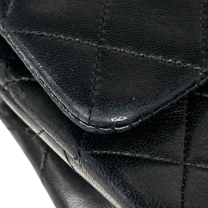 Chanel Matelasse W Flap Chain Shoulder Bag Coco Mark Shoulder Bag Leather