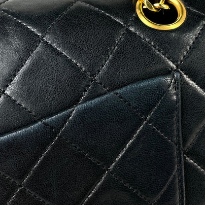 Chanel Matelasse W Flap Chain Shoulder Bag Coco Mark Shoulder Bag Leather