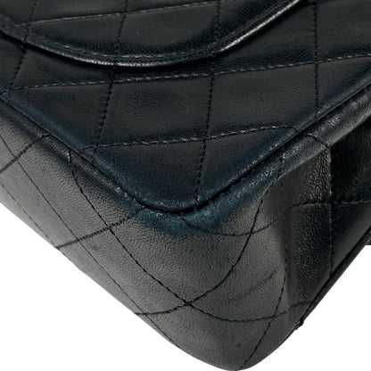 Chanel Matelasse W Flap Chain Shoulder Bag Coco Mark Shoulder Bag Leather