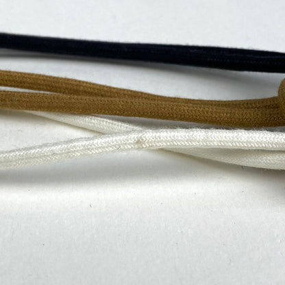 Hermes H Logo Sash Belt Cord H Motif Belt Metal Silver Brown Black Women