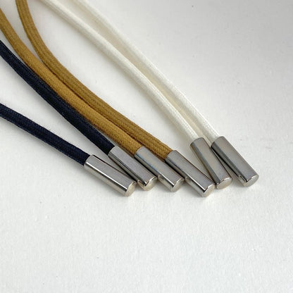 Hermes H Logo Sash Belt Cord H Motif Belt Metal Silver Brown Black Women