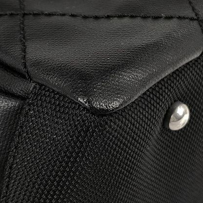 Chanel Paris Biarritz Tote GM Coco Mark Tote Bag Coated Canvas Black A34210