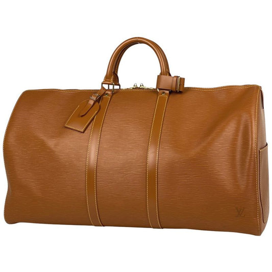 Louis Vuitton Keepall 55 Handbag Travel Business Travel Boston Bag Epi Zipangu