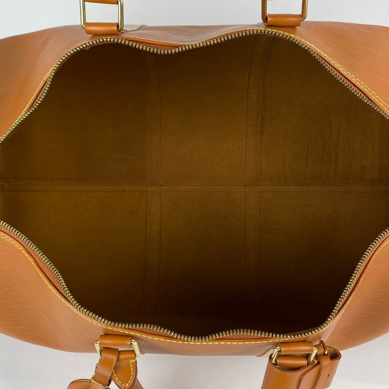 Louis Vuitton Keepall 55 Handbag Travel Business Travel Boston Bag Epi Zipangu