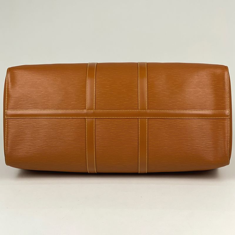 Louis Vuitton Keepall 55 Handbag Travel Business Travel Boston Bag Epi Zipangu