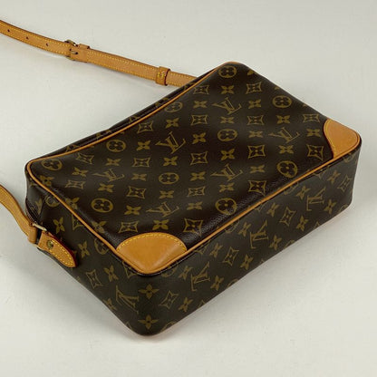 Louis Vuitton Trocadero 30 Crossbody Shoulder Bag Monogram Brown M51272 Women