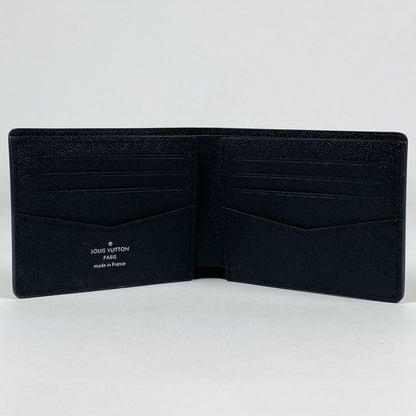 Louis Vuitton Portefeuille Scuff Neder Billfold Card Holder Monogram Reverse