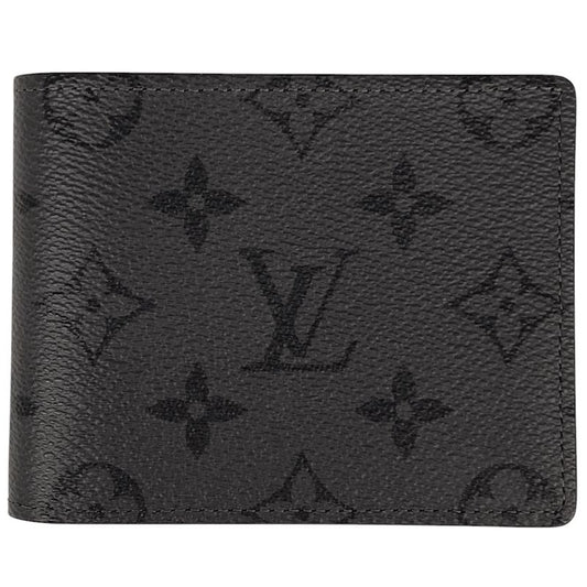 Louis Vuitton Portefeuille Scuff Neder Billfold Card Holder Monogram Reverse