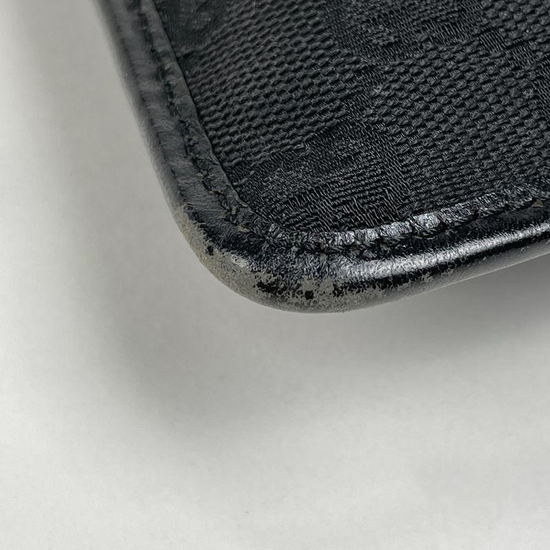 Gucci GG Pattern Shoulder Bag Crossbody Pochette Shoulder Bag GG Canvas Black