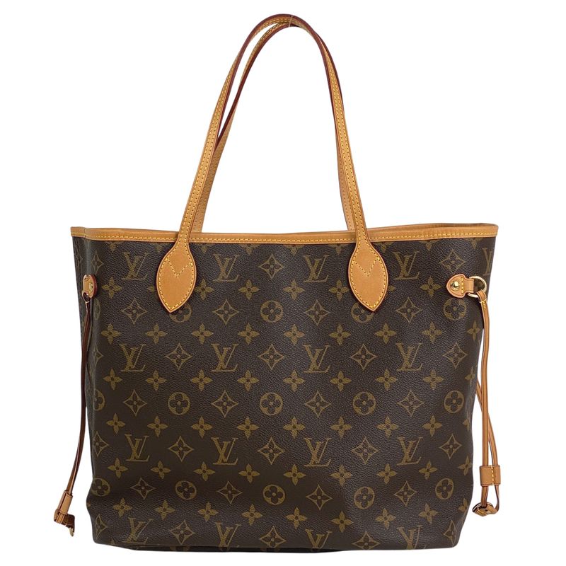 Louis Vuitton Neverfull MM Shoulder Bag Shopping Shoulder Tote Bag Monogram