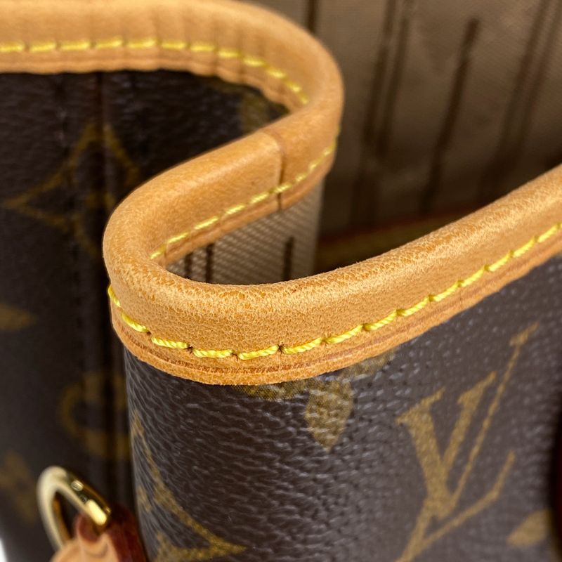 Louis Vuitton Neverfull MM Shoulder Bag Shopping Shoulder Tote Bag Monogram