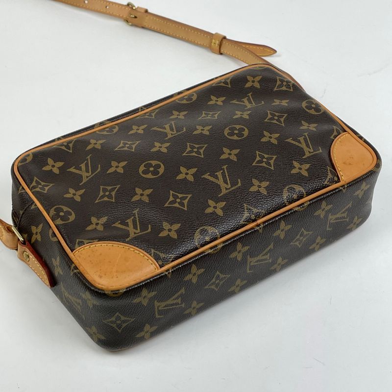 Louis Vuitton Trocadero 27 Crossbody Shoulder Bag Monogram Brown M51274 Women