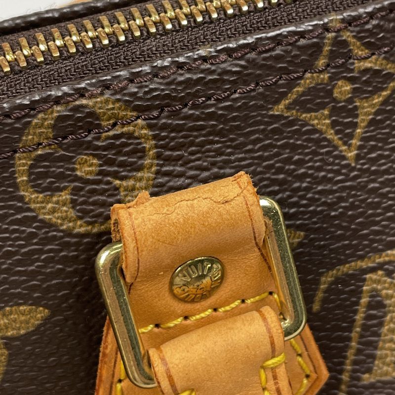 Louis Vuitton Speedy 25 Boston Bag Commuter Handbag Monogram Brown M41528 Women