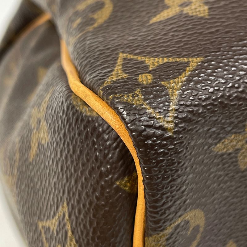 Louis Vuitton Speedy 25 Boston Bag Commuter Handbag Monogram Brown M41528 Women