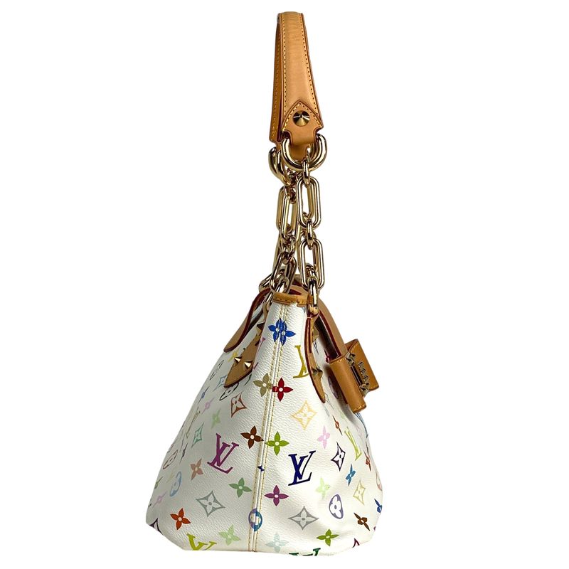 Louis Vuitton Annie MM Shoulder Bag Shoulder Tote Monogram Multicolor Bron