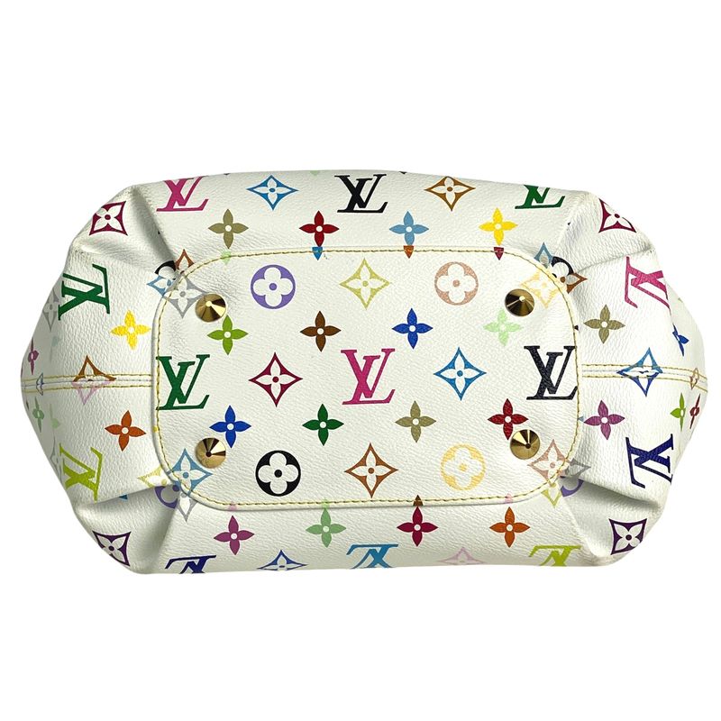 Louis Vuitton Annie MM Shoulder Bag Shoulder Tote Monogram Multicolor Bron