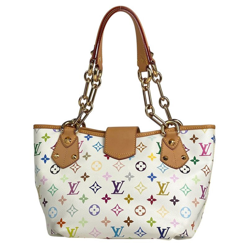 Louis Vuitton Annie MM Shoulder Bag Shoulder Tote Monogram Multicolor Bron