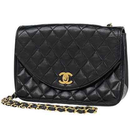 [junk] Chanel Matelasse Single Flap Chain Shoulder Bag Coco Mark Shoulder Bag