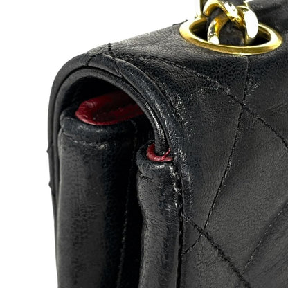 [junk] Chanel Matelasse Single Flap Chain Shoulder Bag Coco Mark Shoulder Bag