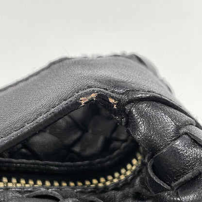 Bottega Venetaveneta Intrecciato Handbag One Shoulder Pouch Handbag Leather