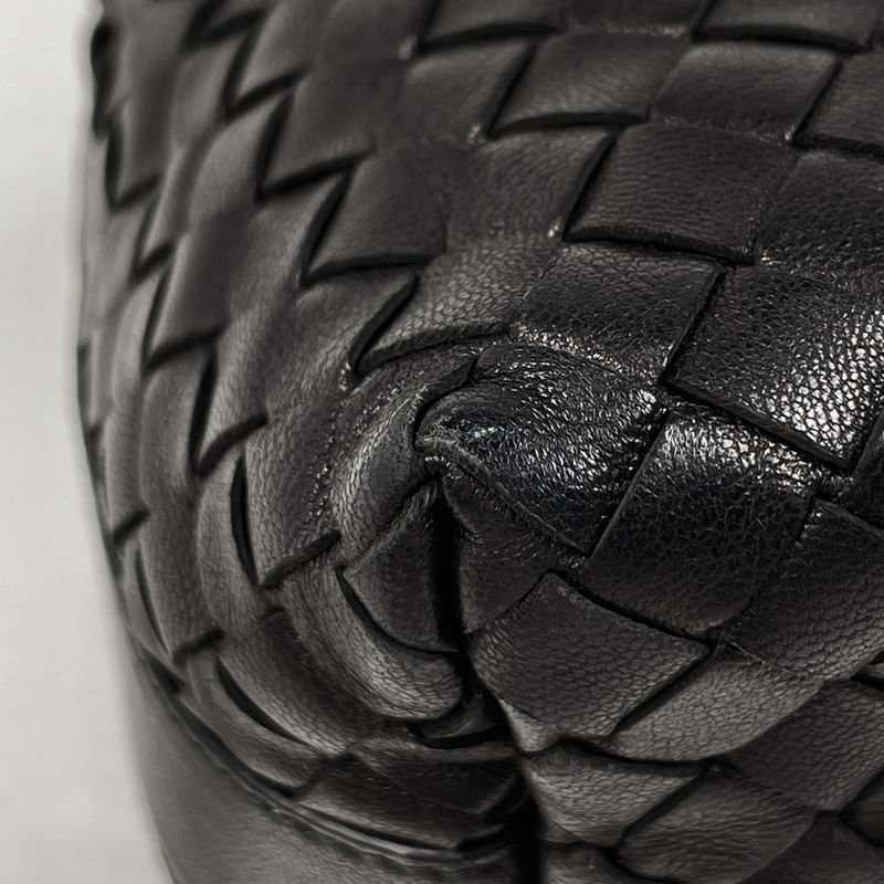 Bottega Venetaveneta Intrecciato Handbag One Shoulder Pouch Handbag Leather