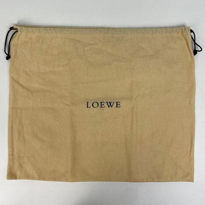Loewe Anagram Tote Bag Logo Shoulder Bag Tassel Tote Leather Red Women