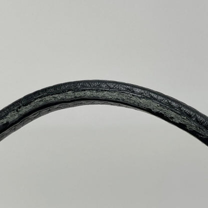 Gucci Soho Handbag Interlocking G Handbag Leather Black 336751 Women