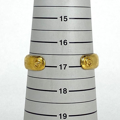 Chanel Coco Mark Bangle Color Stone Gripore Bangle GP Gold Ladies