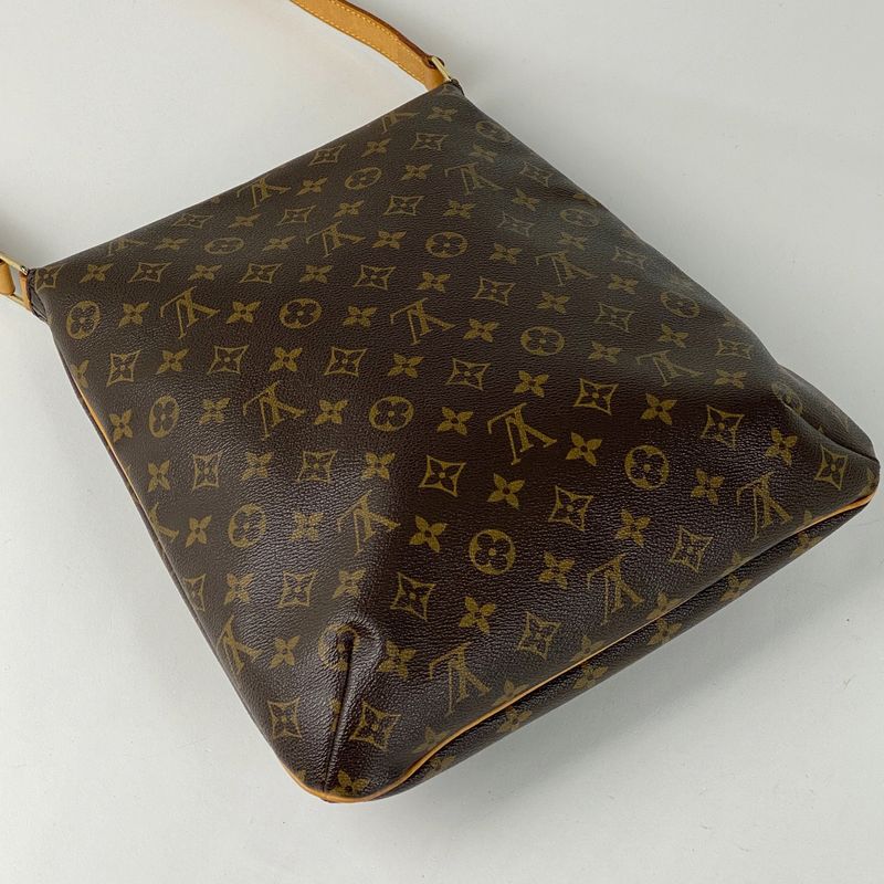 Louis Vuitton Musette Crossbody Shoulder Bag Monogram Brown M51256 Women