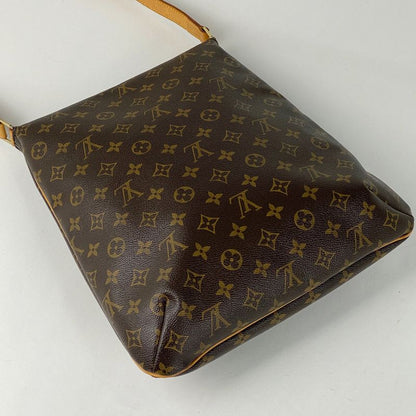 Louis Vuitton Musette Crossbody Shoulder Bag Monogram Brown M51256 Women