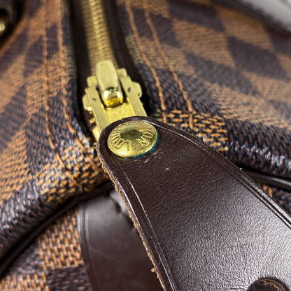 Louis Vuitton Speedy 30 Handbag Boston Commuter Shopping Handbag Damier Brown