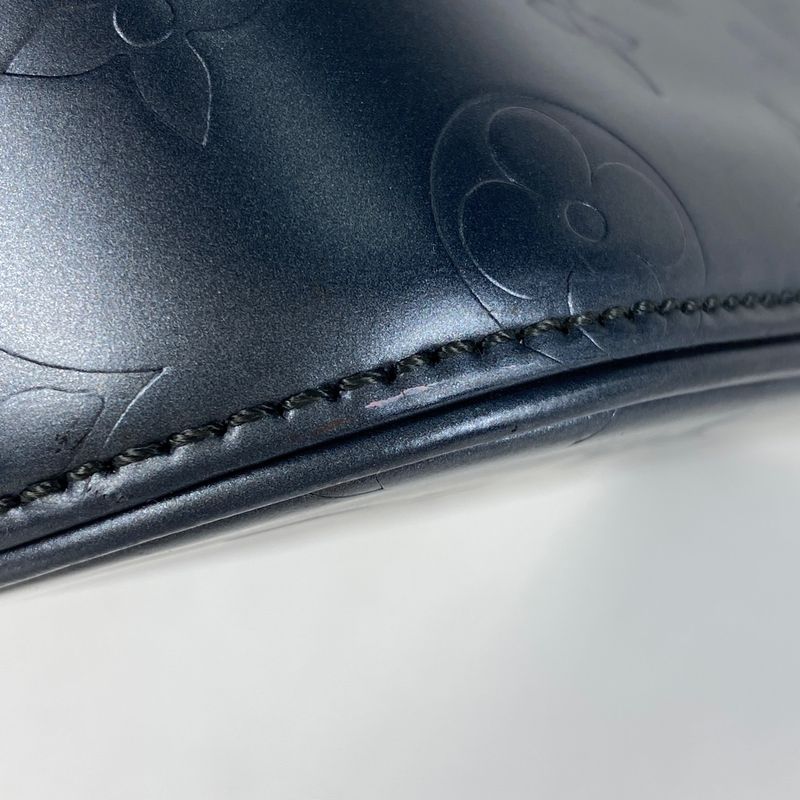 Louis Vuitton Stockton Shoulder Bag Tote Bag Monogram Matte Blue M55115 Women