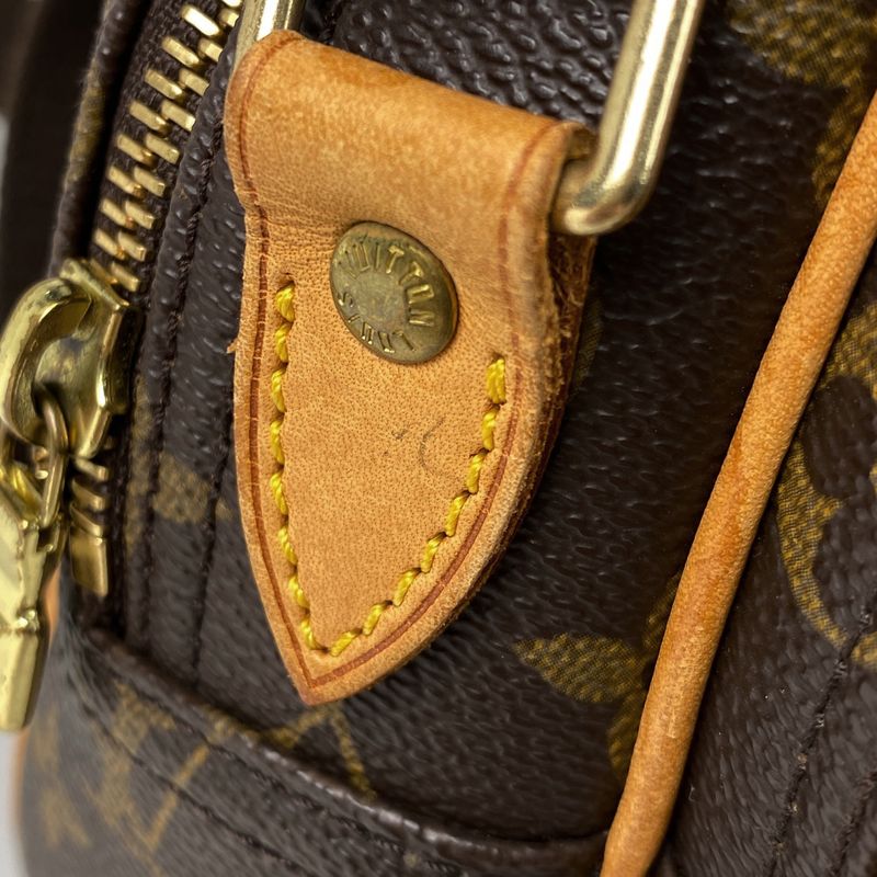 Louis Vuitton Reporter PM Crossbody Shoulder Bag Monogram Brown M45254 Women