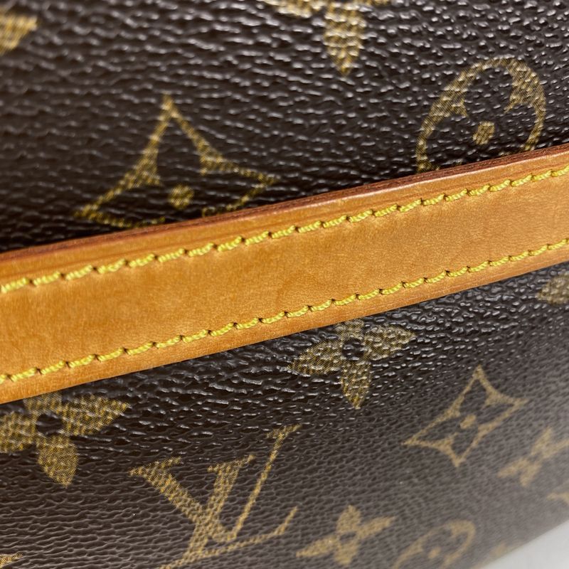 Louis Vuitton Reporter PM Crossbody Shoulder Bag Monogram Brown M45254 Women