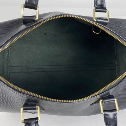 Louis Vuitton Speedy 30 Boston Bag Commuter Handbag Epi Noir Black (black)