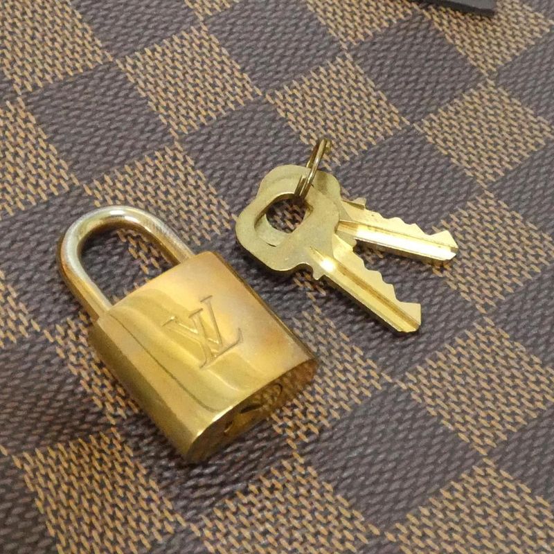 Louis Vuitton Damier Speedy Bandouliere 25cm (9.84in) N41368 Boston Bag