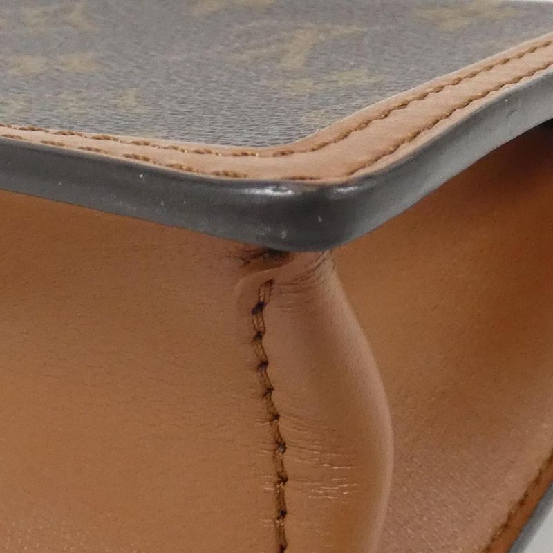 Louis Vuitton Monogram Reverse Portefeuille Dauphine M68746 Chain Wallet