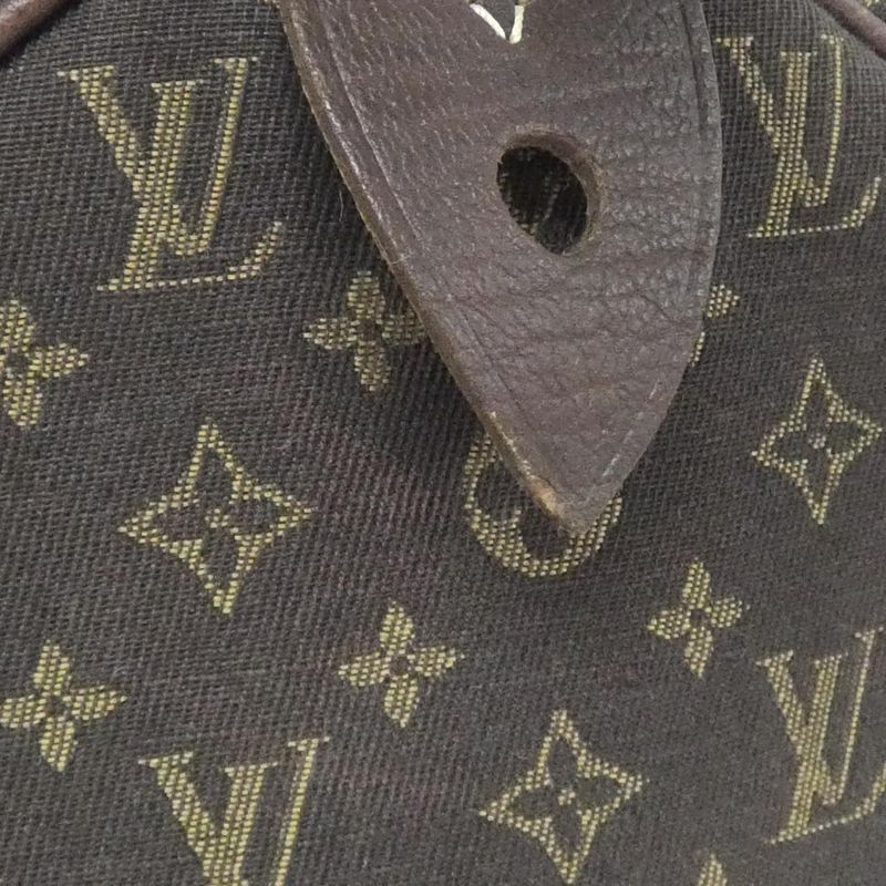 Louis Vuitton Monogram Mini Lin Speedy 30cm (11.81in) M95224 Boston Bag