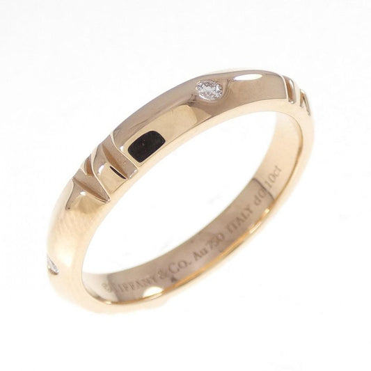 Tiffany & Co Atlas X Closed Narrow Ring 0.10ct